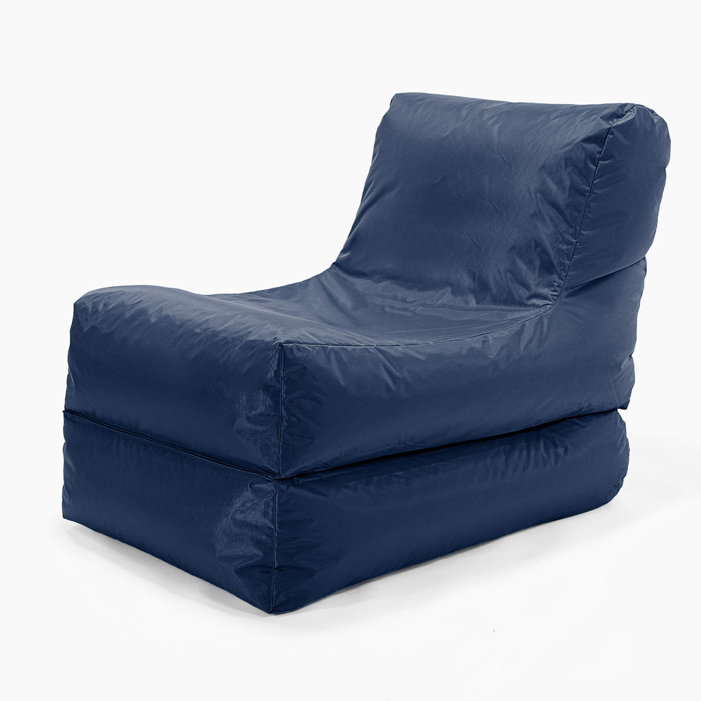SmartCanvas™ Liegestuhl Sitzsack - Marineblau 03