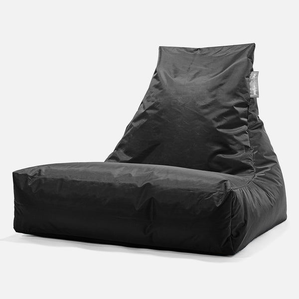 SmartCanvas™ Lounger Sitzsack Outdoor - Schwarz 01