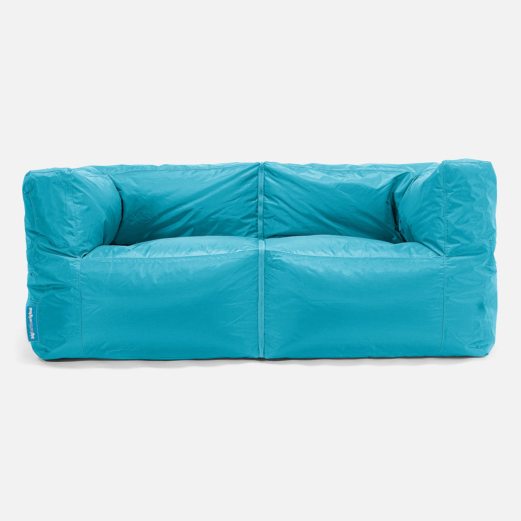 SmartCanvas™ Modulare Sitzsacksofa 2 Stücke - Aqua 01
