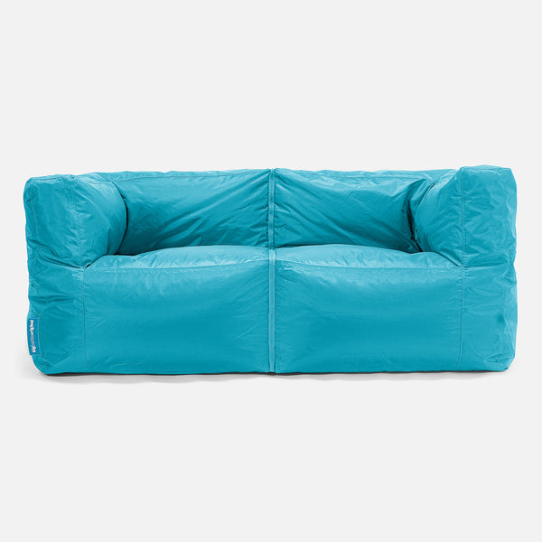 SmartCanvas™ Modulare Sitzsacksofa 2 Stücke - Aqua 01