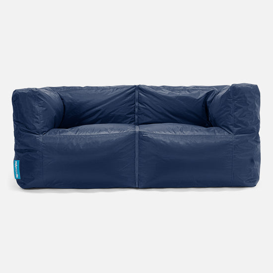SmartCanvas™ Modulare Sitzsacksofa 2 Stücke - Marineblau 01