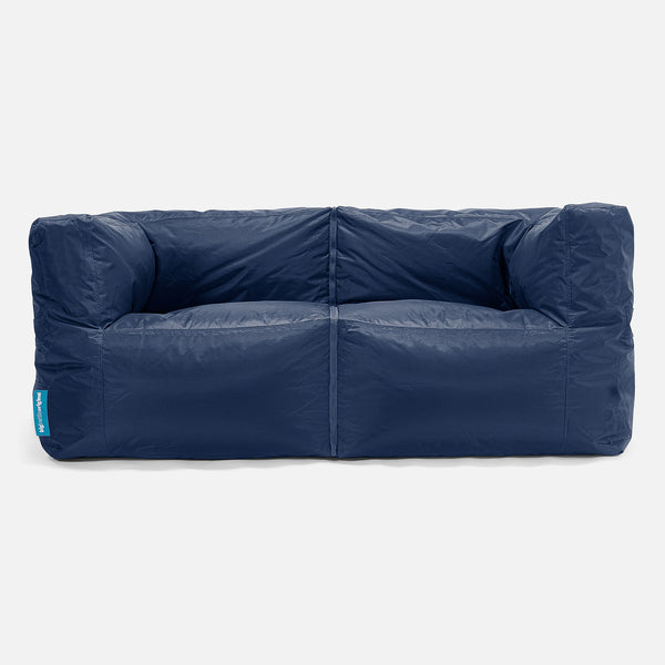 SmartCanvas™ Modulare Sitzsacksofa 2 Stücke - Marineblau 01
