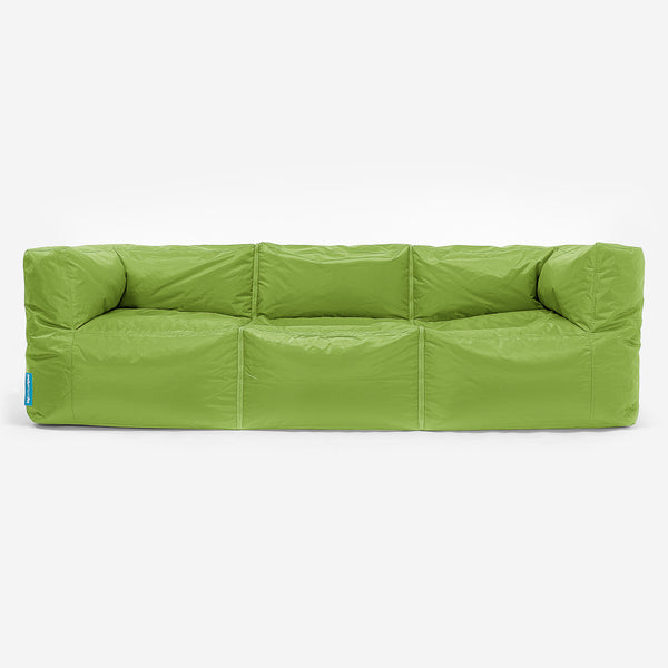 SmartCanvas™ Modulare Sitzsacksofa 3 Stücke - Hellgrün 01