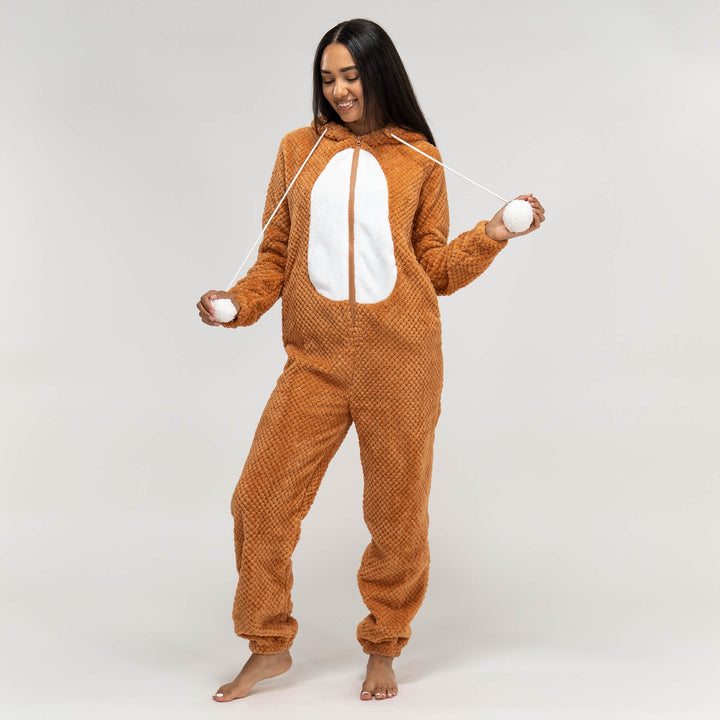 Damen Fuchs Fleece-Onesie 03