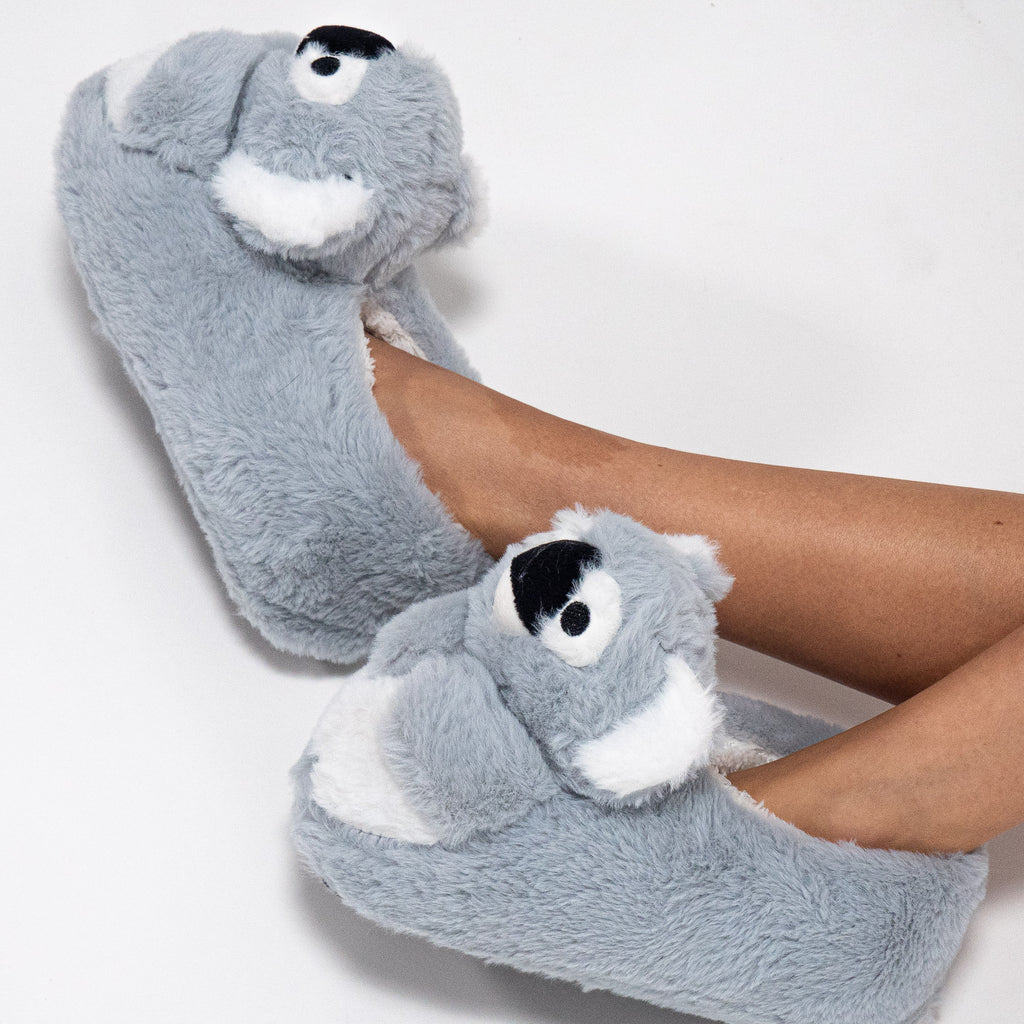 Damen Hausschuhe im Koala-Design 02