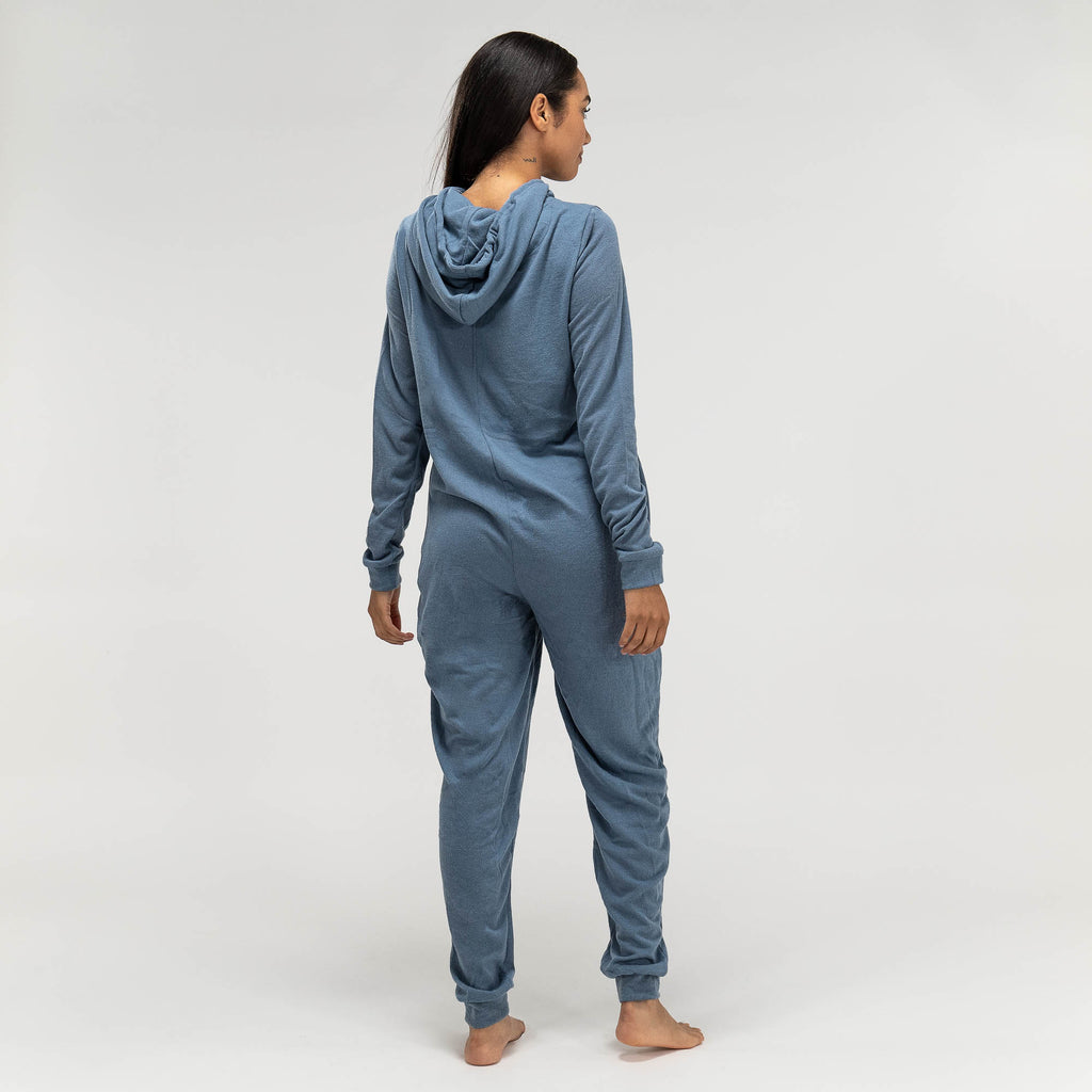 Damen Jersey Onesie, Blau 06