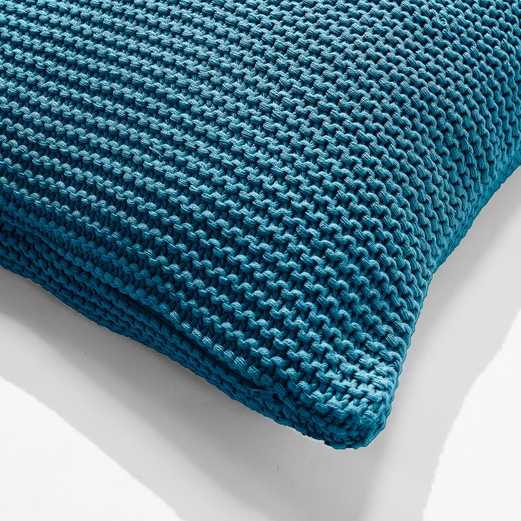 Kissen 47 x 47cm - 100% Baumwoll Ellos Türkis 02