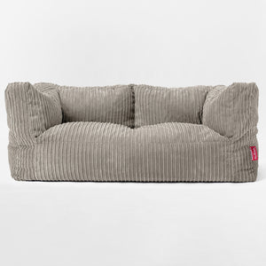 2-Sitzer Albert Sitzsacksofa - Cord Nerzfarben