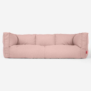 3-Sitzer Albert Sitzsacksofa - Bouclé Pink