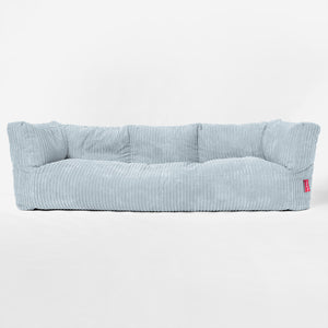 3-Sitzer Albert Sitzsacksofa - Cord Baby Blau