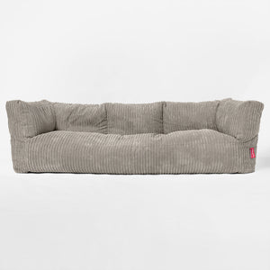 3-Sitzer Albert Sitzsacksofa - Cord Nerzfarben