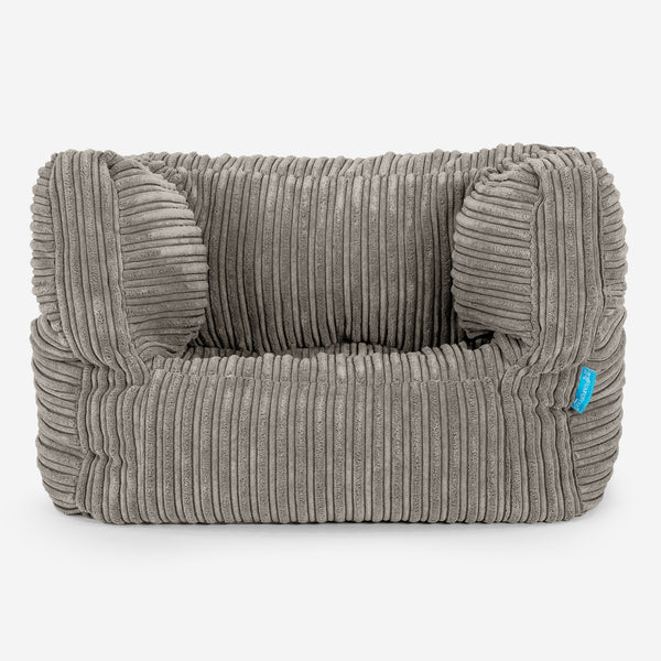 Albert Kinder Sitzsack Sessel 1-5 Jahre - Cord Nerzfarben 01