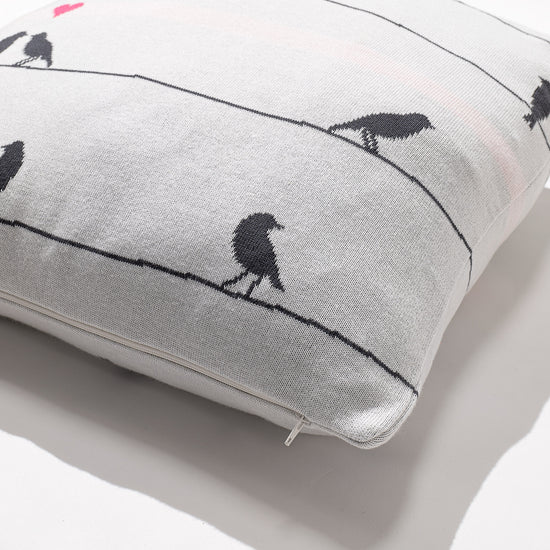 Kissen 47 x 47cm - 100% Baumwoll Bird 02
