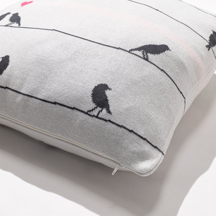 Kissen 47 x 47cm - 100% Baumwoll Bird 02