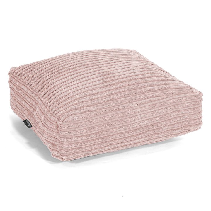 Lounge Pug Bodenkissen Sitzkissen Cord Rosa Zierkissen Sofakissen Dekokissen– Big Bertha Original DE