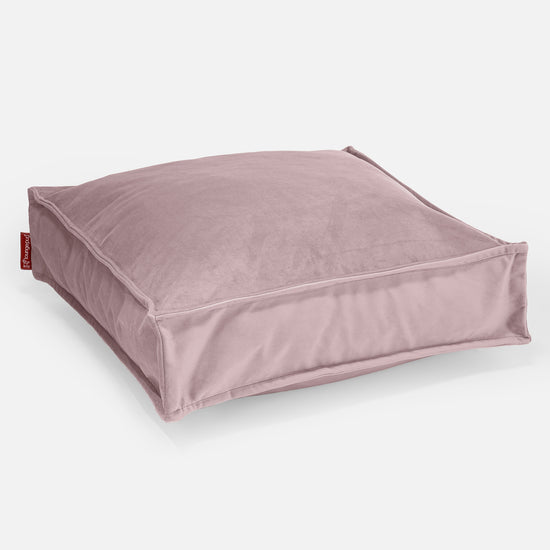 Bodenkissen - Samt Pink 01