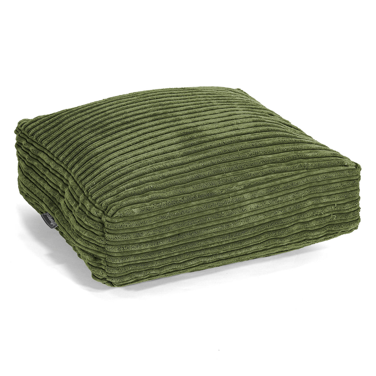 aufbewahrung sitzkissen lounge Lounge Pug Bodenkissen Sitzkissen Cord Nadelwaldgrün Zierkissen Sofakissen  Dekokissen– Big Bertha Original DE