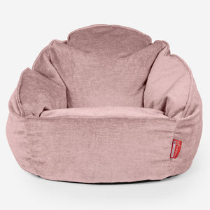 Bubble Sitzsack Sessel - Chenille Pink