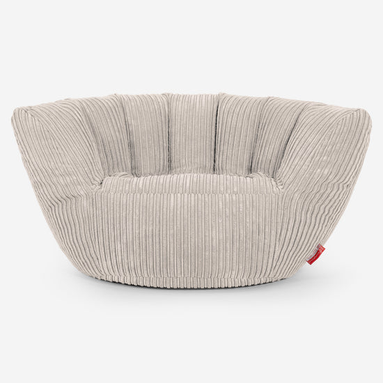 Charles Vintish Sitzsack - Cord Elfenbein 02