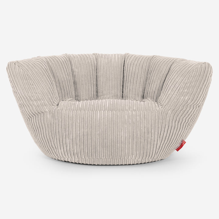 Charles Vintish Sitzsack - Cord Elfenbein 02