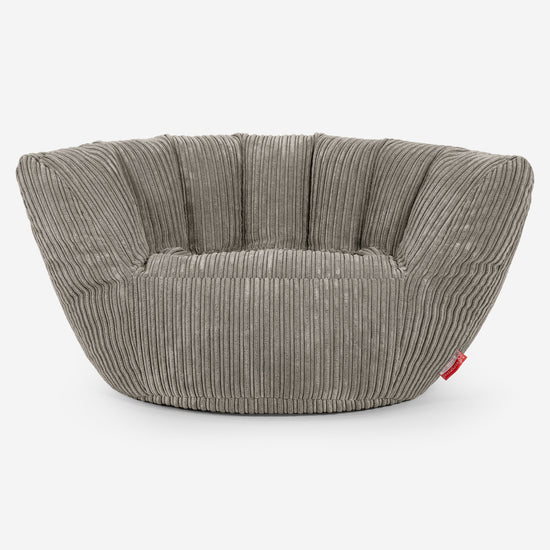 Charles Vintish Sitzsack - Cord Nerzfarben 02