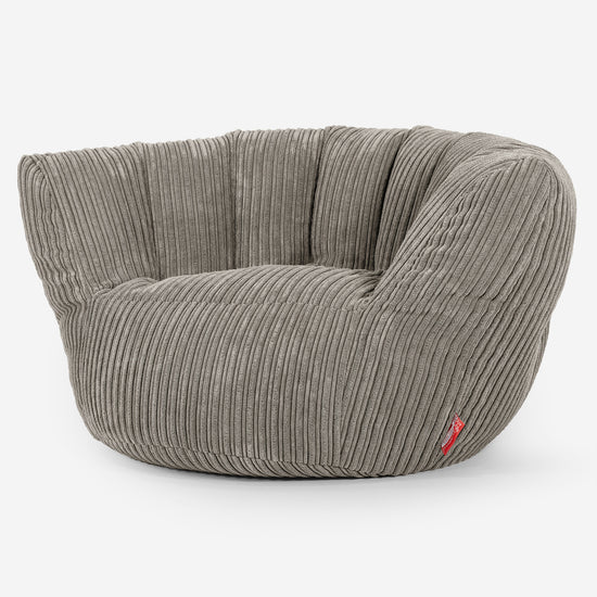 Charles Vintish Sitzsack - Cord Nerzfarben 01