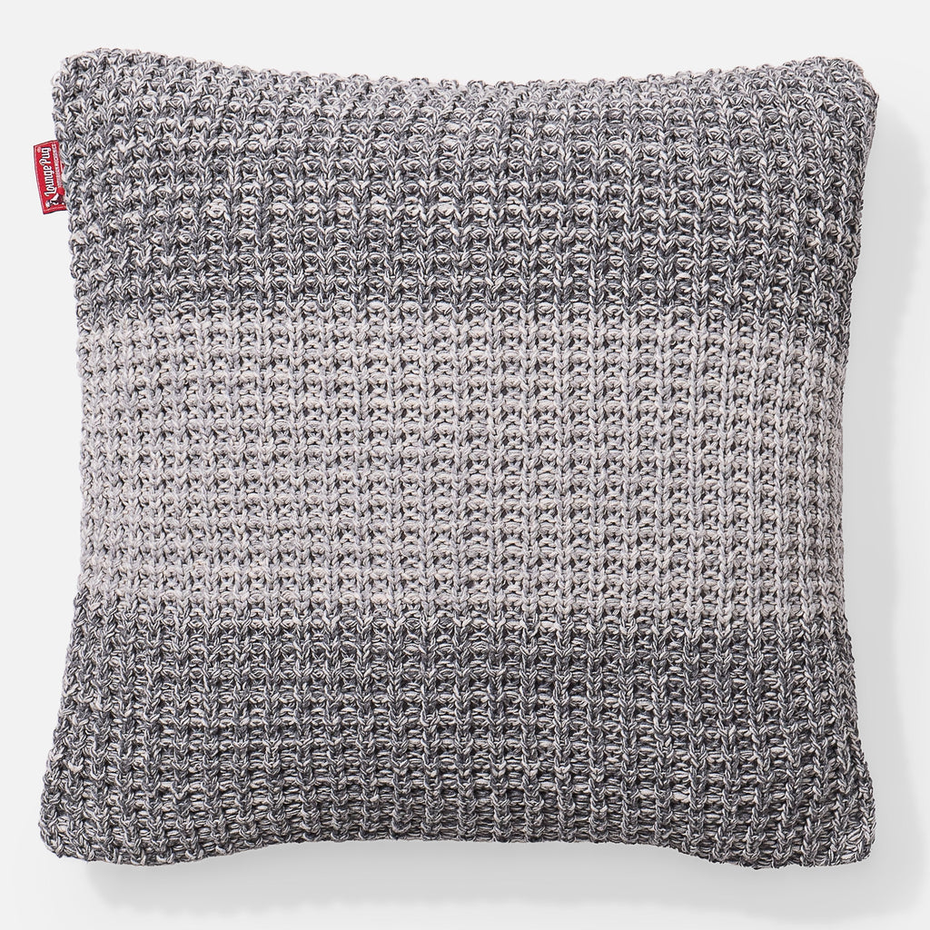 Kissen 47 x 47cm - 100% Baumwoll Chester Grau 01