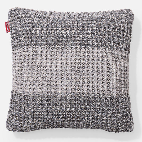 Kissen 47 x 47cm - 100% Baumwoll Chester Grau 01