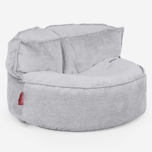 Chloe Sitzsacksofa - Chenille Grau