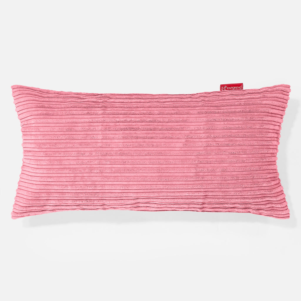 CloudSac 50 Riesen Memory-Schaum Kissen 40 x 80cm - Cord Koralle 01