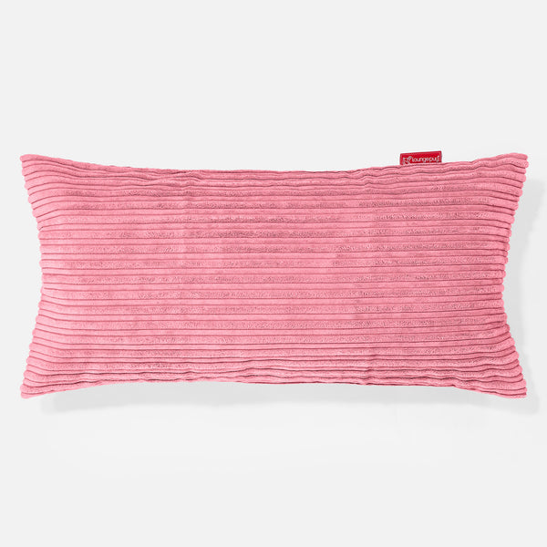CloudSac 50 Riesen Memory-Schaum Kissen 40 x 80cm - Cord Koralle 01