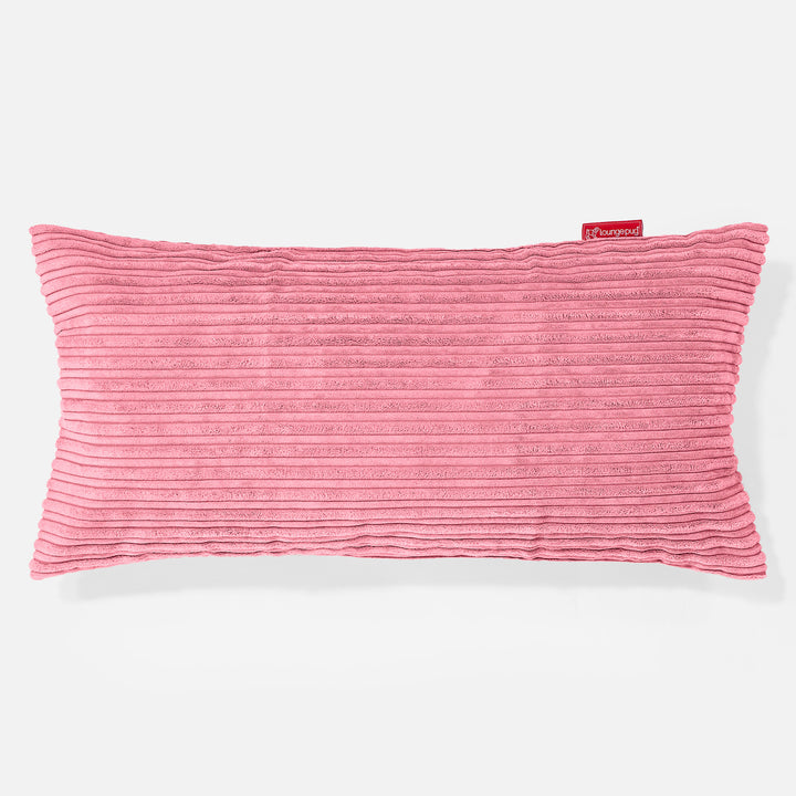 CloudSac 50 Riesen Memory-Schaum Kissen 40 x 80cm - Cord Koralle 01