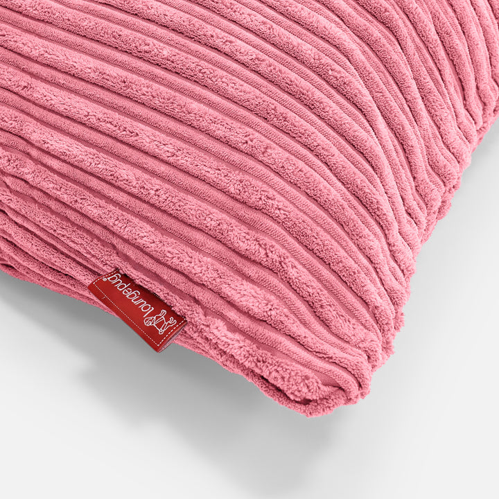 CloudSac 50 Riesen Memory-Schaum Kissen 40 x 80cm - Cord Koralle 02