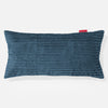 CloudSac 50 Riesen Memory-Schaum Kissen 40 x 80cm - Cord Marineblau 01
