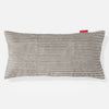 CloudSac 50 Riesen Memory-Schaum Kissen 40 x 80cm - Cord Nerzfarben 01