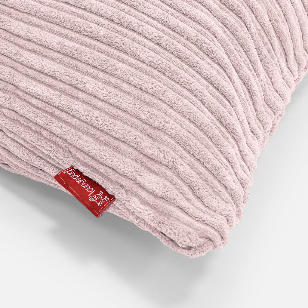 CloudSac 50 Riesen Memory-Schaum Kissen 40 x 80cm - Cord Rosa 02