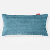CloudSac 50 Riesen Memory-Schaum Kissen 40 x 80cm - Cord Türkis 01