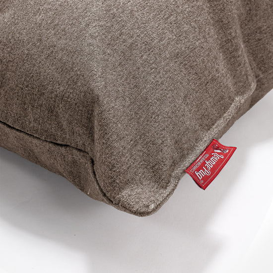 CloudSac 50 Riesen Memory-Schaum Kissen 40 x 80cm - Interalli Wolle Biscuit 02