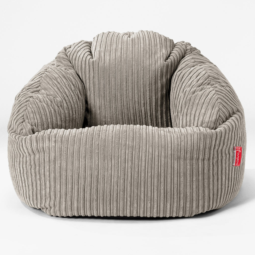 Bubble Sitzsack Sessel - Cord Nerzfarben 01