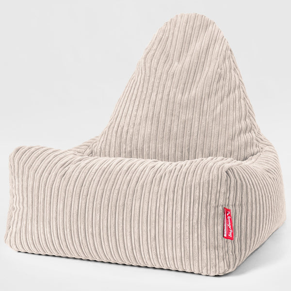 Skandi-Lounge Sitzsack - Cord Elfenbein 01