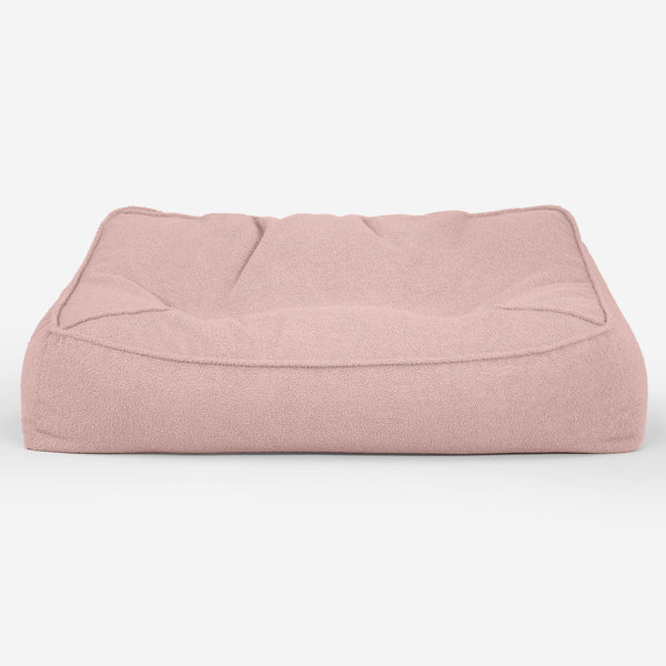 Das Slouchy Sitzsack Sofa - Bouclé Pink_01