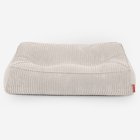 Das Slouchy Sitzsack Sofa - Cord Elfenbein 01