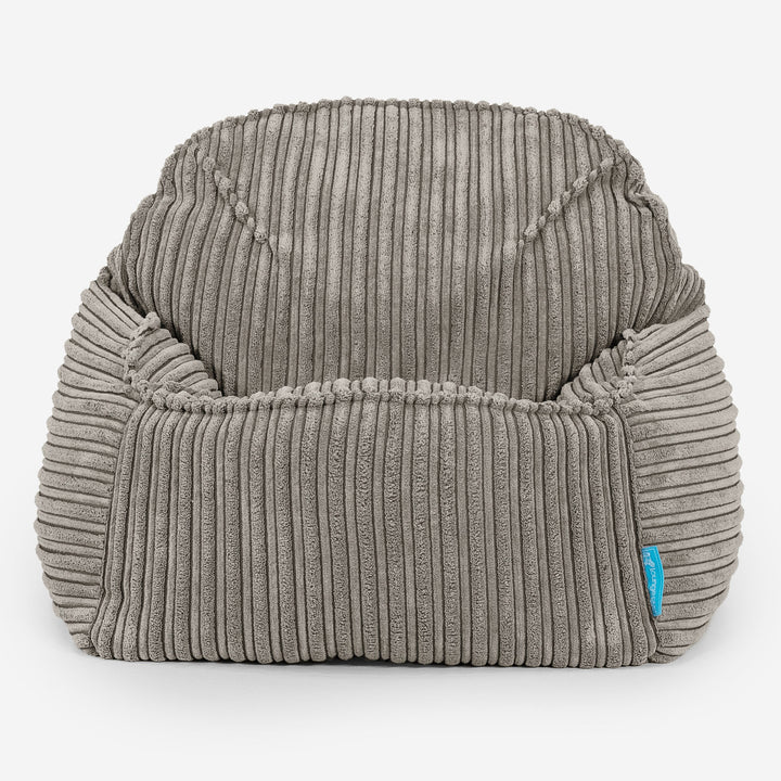 Der Slouchy Kinder Sitzsack 2-6 Jahre - Cord Nerzfarben 02
