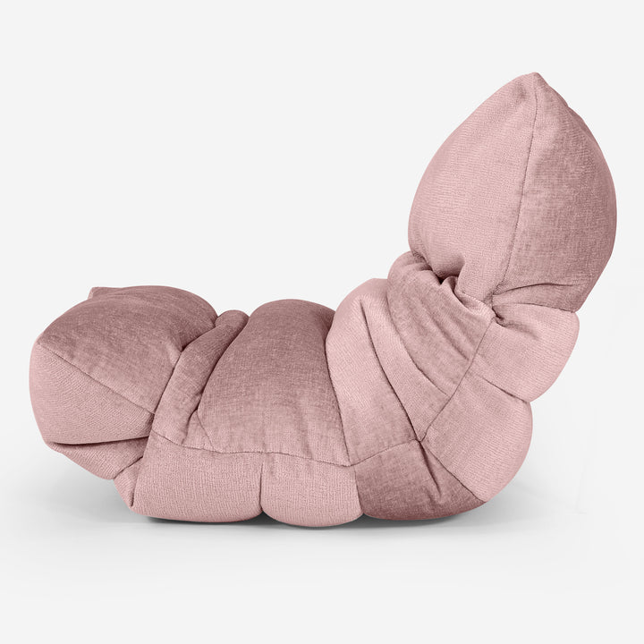 Eva Lounge Sitzsack - Chenille Pink 02