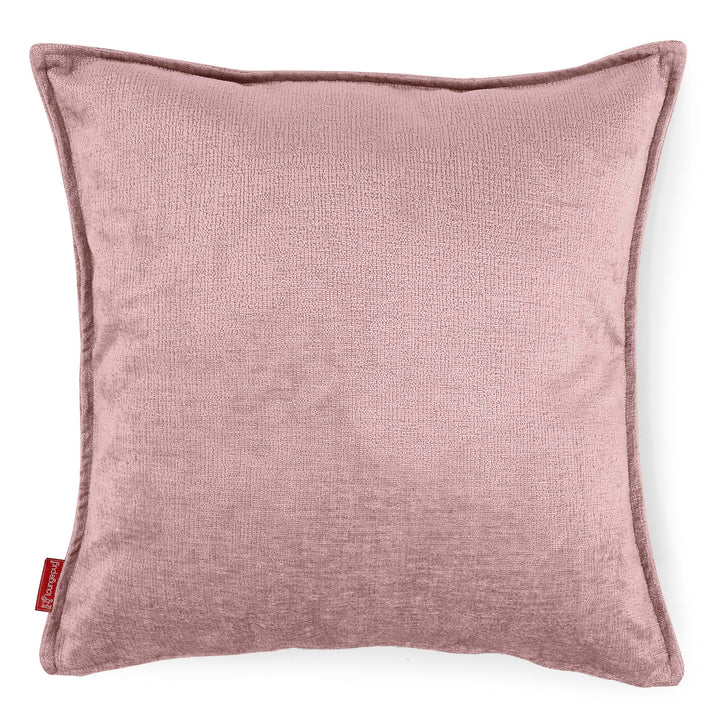 Lounge Pug Extra Große Dekokissen / Sofa Kissenbezug 70 x 70cm Chenille Pink– Big Bertha Original DE