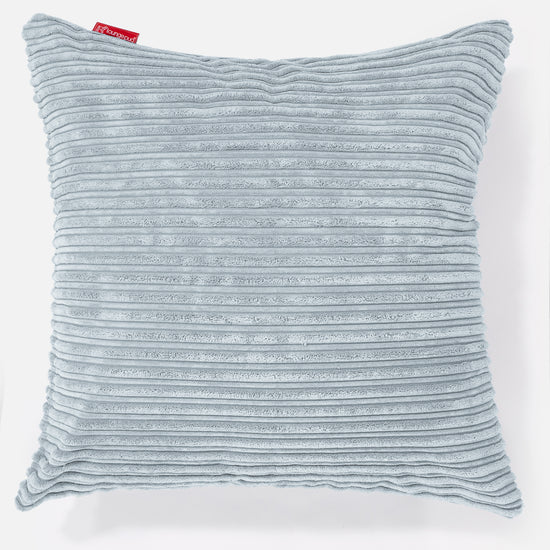 Extra Große Kissen 70 x 70cm - Cord Baby Blau 01