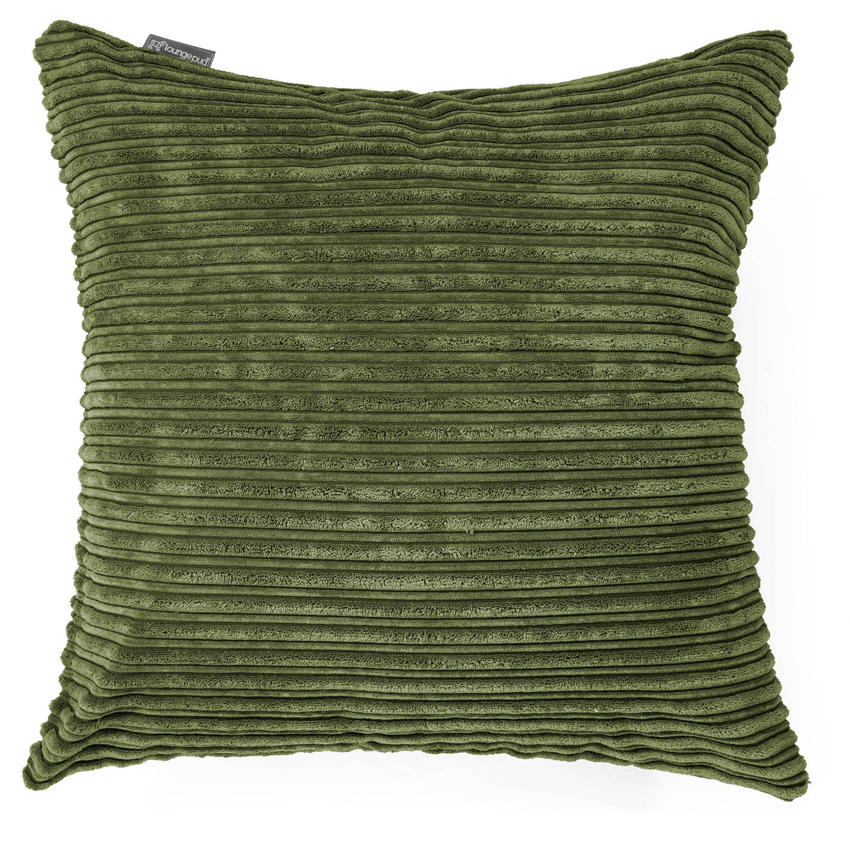 Lounge Pug Extra Große Kissen 70 x 70cm Cord Nadelwaldgrün Zierkissen Sofakissen Dekokissen– Big Bertha Original DE