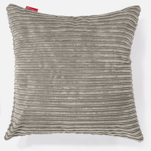Extra Große Kissen 70 x 70cm - Cord Nerzfarben 01