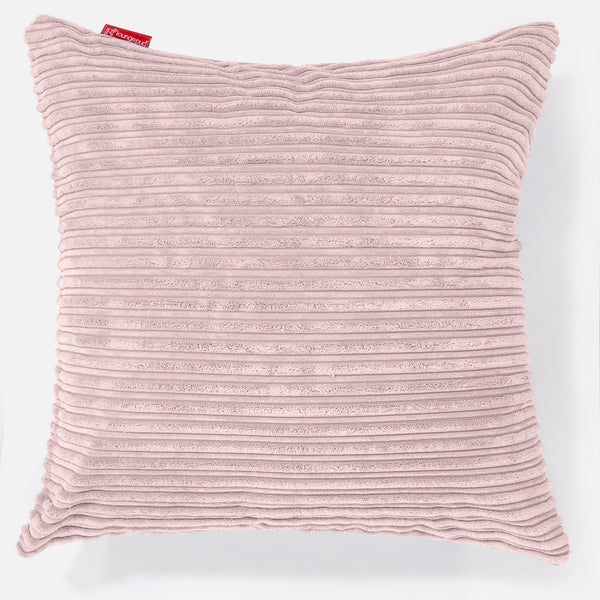 Extra Große Kissen 70 x 70cm - Cord Rosa 01