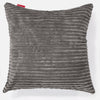 Extra Große Kissen 70 x 70cm - Cord Schiefergrau 01